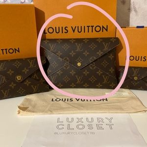SOLD❌ *NEW* Louis Vuitton Kirigami Large Pouch